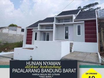 Khusus untuk Anda Rumah DP Ringan Spek Berkualitas Padalarang Cimahi