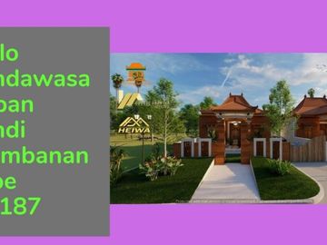 Promo Lebaran!!! Rumah Apik Etnik Jawa Siap KPR Di Prambanan