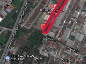 Kavling Raya Kenjeran NOL JALAN, Sebelah Mitra Keluarga