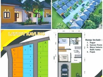 Dijual perumahan murah meriah di area Marga, Tabanan.