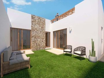 Casa de 3 recamaras + oficina, roof top privado, vista al mar y la montaña, albe