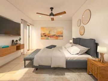 Casa de 3 recamaras + oficina, roof top privado, vista al mar y la montaña, albe
