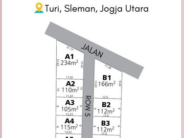 VILLA TURI; TANAH VIEW BAGUS DI JOGJA UTARA