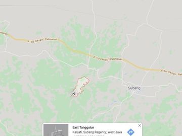 Jual Cepat Tanah Murah 300 Ha Di Kalijati Kota Subang