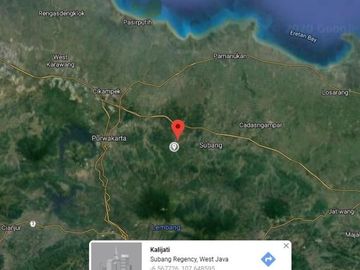 Jual Cepat Tanah Murah 300 Ha Di Kalijati Kota Subang