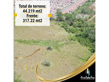 VENDO TERRENO EN LA CHORRERA  44,219M2