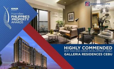 Furnished Condo just beside Robinsons Galleria, few minutes to SM Cebu, Fuente, Ayala, and IT Park