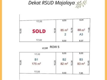 Tanah Bandung Selatan Majalaya shm 750 ribuan/m