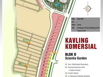 Kavling Komersial Terbaru @Sumarecon Serpong Akses Jalan Mudah di Tangerang