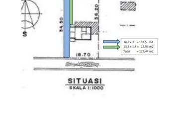 Rumah Cafe Area Komersil di Sayap Riau dkt Gedung Sate Bandung