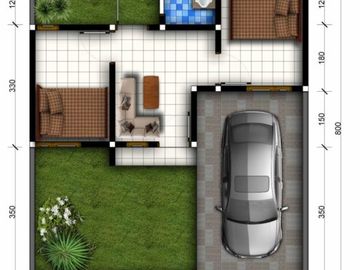 INVESTASI DI PUSAT KOTA! Rumah Tipe 28
