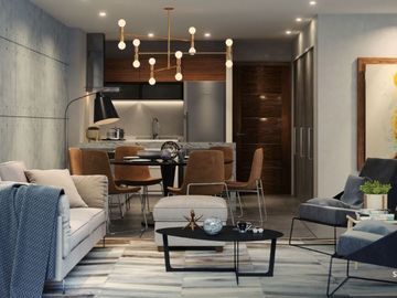 Departamento en Torre Residencial en Huasteca Santa Catarina Nuevo León