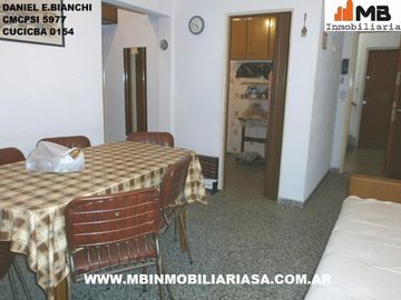 Mar de Ajo Venta Departamento Venta Departamento 2 ambientes contrafrente.