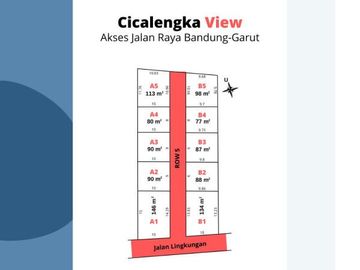Kavling Cicalengka View, Mulai 950rb/m