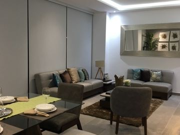 Departamento de lujo con amenidades, áreas comunes, Gym, alberca, roof, ludoteca y más.