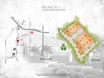 DIJUAL TOWNHOUSE GELAGAH HILLS DI CIRENDEU! HANYA SISA 1 UNIT SAJA! SIAP HUNI
