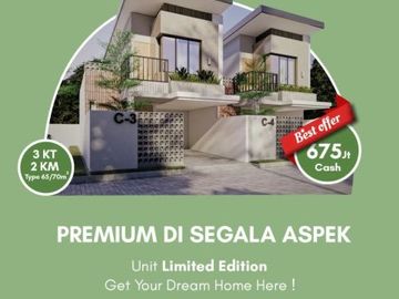 Rumah milenial harga spesial di bandung raya