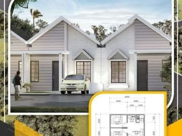 Rumah Syariah berkonsep Western Country Cuman 190jutaan