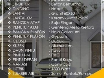 Rumah Syariah berkonsep Western Country Cuman 190jutaan