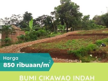 Tanah Kavling Majalaya SHM 850 ribuan/meter