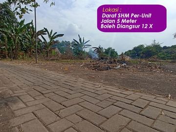 10 Menit Pasar Banjaran Tegal, Kapling Perumahan: SHM Darat