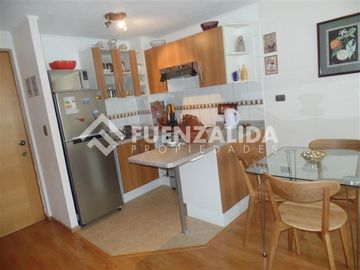 Departamento en venta de 1 dorm. en Santiago