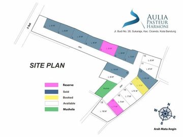 Hampir Habis Rumah Islami 2LT Desain Suka-Suka di Pasteur Bandung