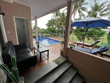 Dijual Rumah Ada Private Pool Dalam Cluster