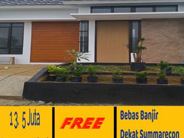 rumah bekasi utara dp 13,5 jt all in One Gate System Security 24 jam plus CCTV