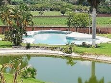 YAUTEPEC HERMOSO Y PLANO RANCHO CON CABALLERIZAS LAGO ALBERCA JACUZZI TENIS 6 HABITACIONES
