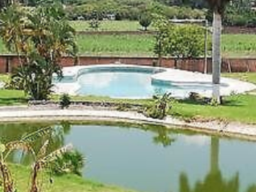 YAUTEPEC HERMOSO Y PLANO RANCHO CON CABALLERIZAS LAGO ALBERCA JACUZZI TENIS 6 HABITACIONES