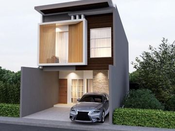 Rumah Baru Minimalis Modern Di Taman Kopo Indah