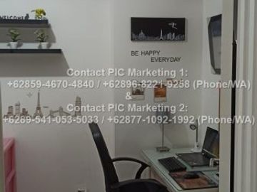 Disewakan Apartemen 2BR Bassura City Tw H lt 5 BU FURNISH
