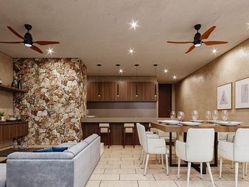 Venta de Townhouse de 2 rec., ASCALA II, Temozón Norte, Mérida