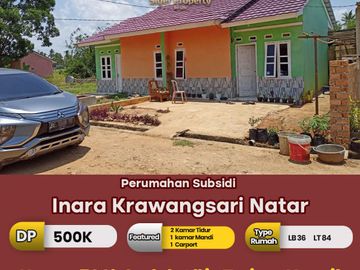 Rumah subsidi angsuran free 3 kali dan free notaris