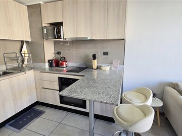 Arriendo depto. 1D 1B en La Florida full amoblado de lujo
