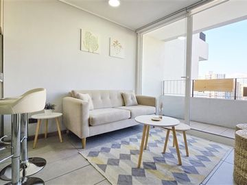 Arriendo depto. 1D 1B en La Florida full amoblado de lujo