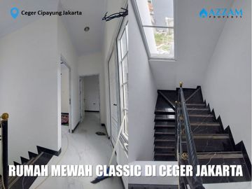 RUMAH KONSEP AMERICAN CLASSIC LOKASI STRATEGIS DI CEGER CIPAYUNG JAKARTA