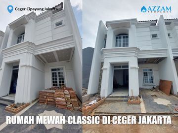 RUMAH KONSEP AMERICAN CLASSIC LOKASI STRATEGIS DI CEGER CIPAYUNG JAKARTA