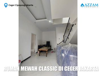 RUMAH KONSEP AMERICAN CLASSIC LOKASI STRATEGIS DI CEGER CIPAYUNG JAKARTA
