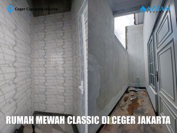 RUMAH KONSEP AMERICAN CLASSIC LOKASI STRATEGIS DI CEGER CIPAYUNG JAKARTA