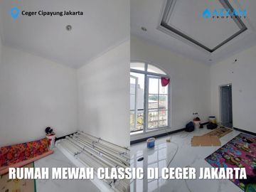 RUMAH KONSEP AMERICAN CLASSIC LOKASI STRATEGIS DI CEGER CIPAYUNG JAKARTA