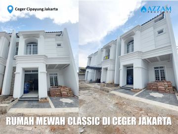 RUMAH KONSEP AMERICAN CLASSIC LOKASI STRATEGIS DI CEGER CIPAYUNG JAKARTA