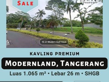 KAVLING STRATEGIS MODERNLAND TANGERANG