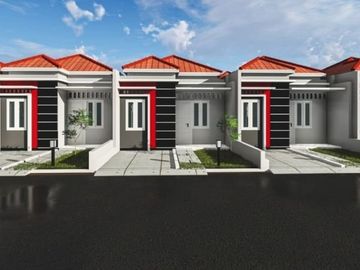 RUMAH CANTIK TERMURAH DI SECANG PINGGIR JALAN UTAMA