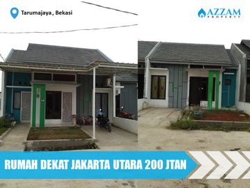 RUMAH SYARIAH TERMURAH DI TARUMAJAYA BEKASI MUDAH KE JAKARTA UTARA