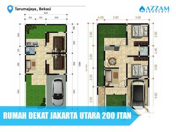 RUMAH SYARIAH TERMURAH DI TARUMAJAYA BEKASI MUDAH KE JAKARTA UTARA