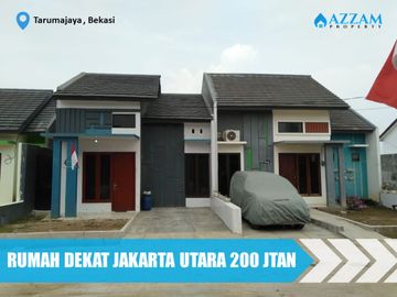 RUMAH SYARIAH TERMURAH DI TARUMAJAYA BEKASI MUDAH KE JAKARTA UTARA