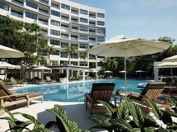 Condominio con lock off, terraza, bodega y cuarto de lavado,  con vista al bosqu