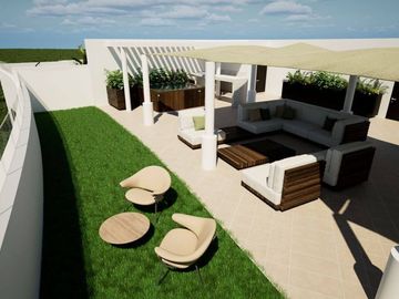 Condominio con lock off, terraza, bodega y cuarto de lavado,  con vista al bosqu